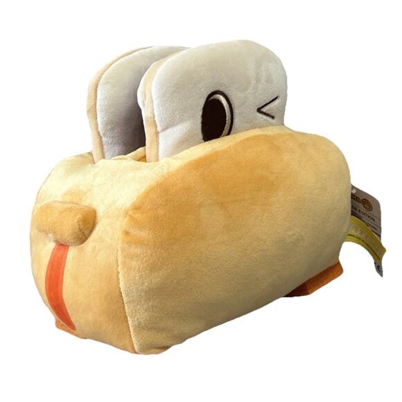 Plush Toaster Removable Happy Sad Toast & Masked Owl Gatcha Clawcade Edition 9” - Picture 3 of 15